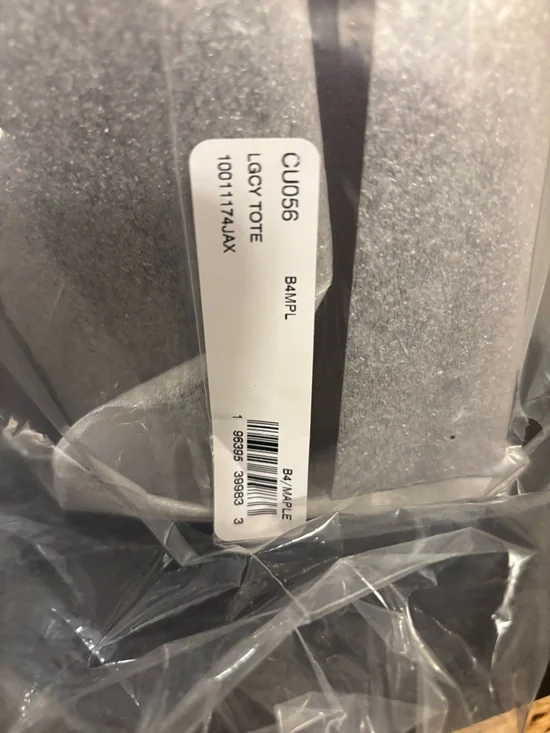 Authentic NWT Coach Maple Pebbled Leather Legacy Tote with Brass Hardware - Picture 9 of 10